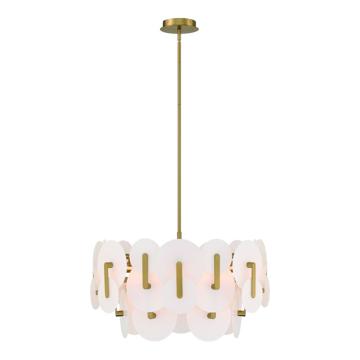 Eurofase 47209-015 LED Chandelier, Gold