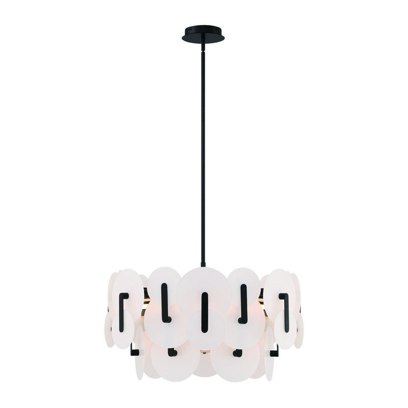 Eurofase 47209-022 LED Chandelier, Black