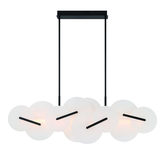 Eurofase 47210-028 LED Chandelier, Black