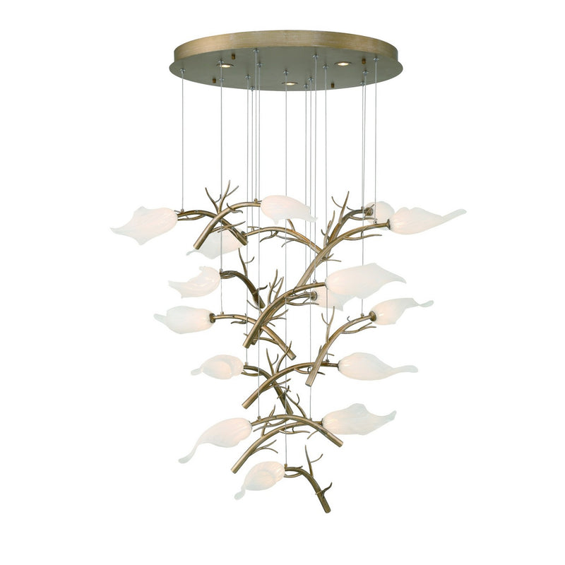 Eurofase 47227-019 LED Chandelier, Gold