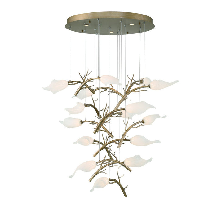 Eurofase 47227-019 LED Chandelier, Gold