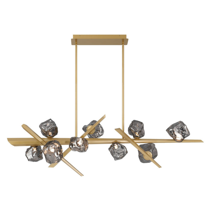Eurofase 47236-011 LED Chandelier, Gold