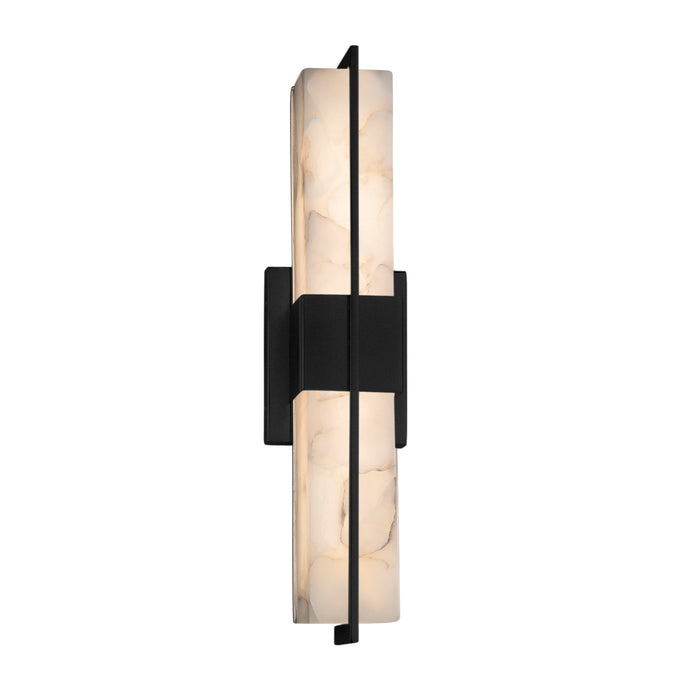 Justice Designs ALR-9051-MBLK LED Linear Bath Bar, Matte Black