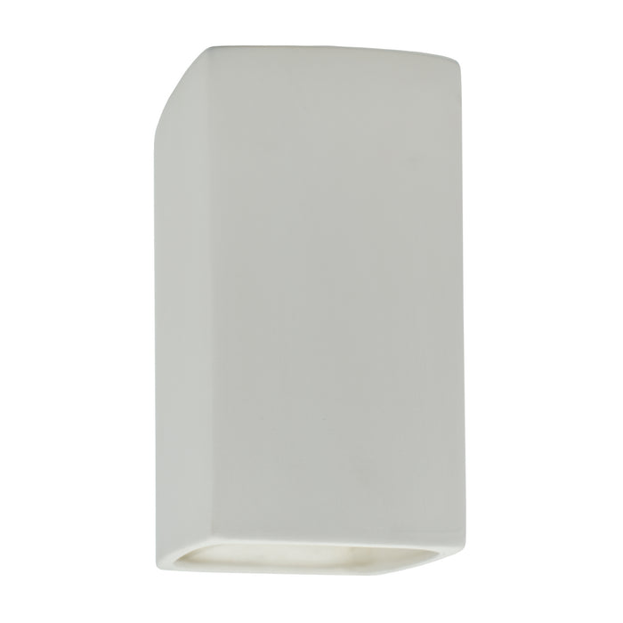 Justice Designs CER-0915W-BIS Lantern, Bisque