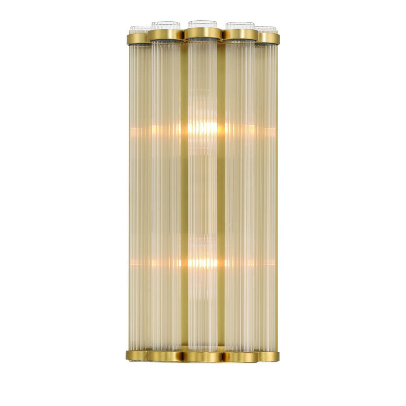 Eurofase 47241-015 Two Light Wall Sconce, Gold