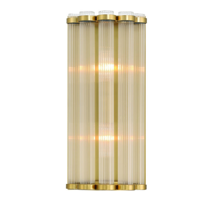 Eurofase 47241-015 Two Light Wall Sconce, Gold