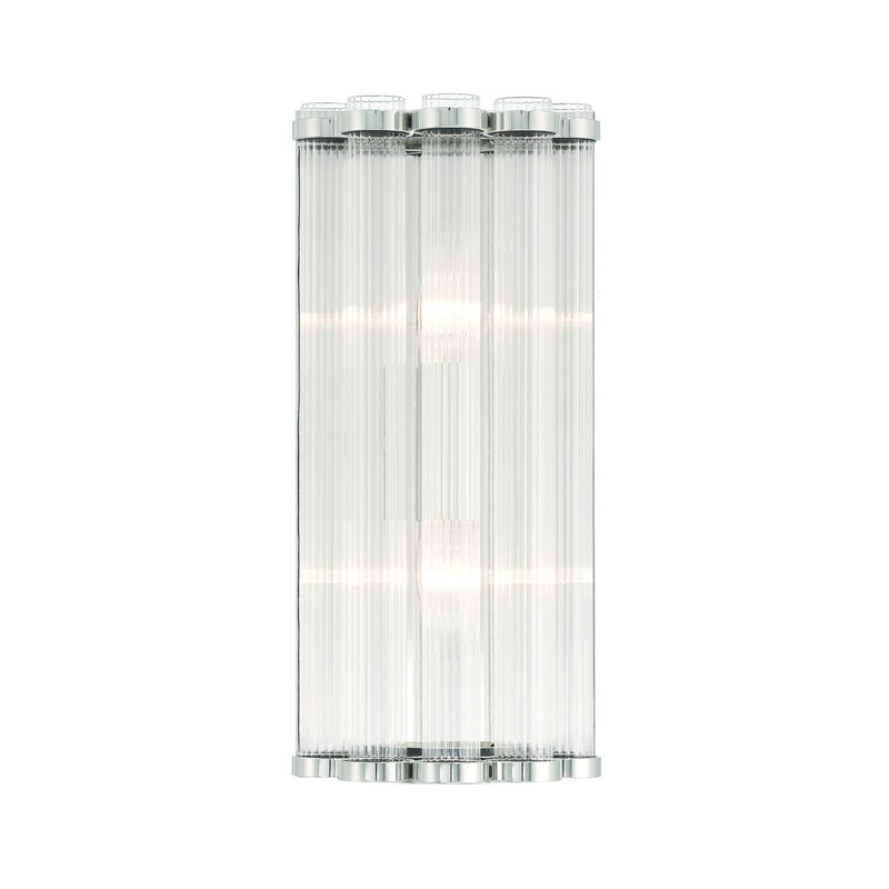 Eurofase 47241-022 Two Light Wall Sconce, Polished Nickel