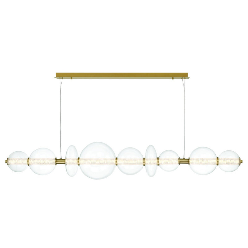 Eurofase 47257-016 LED Chandelier, Gold