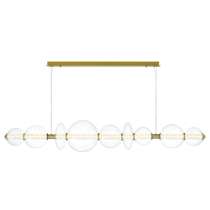 Eurofase 47257-016 LED Chandelier, Gold