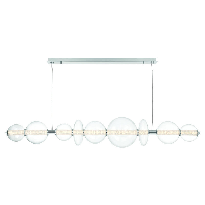 Eurofase 47257-030 LED Chandelier, Chrome