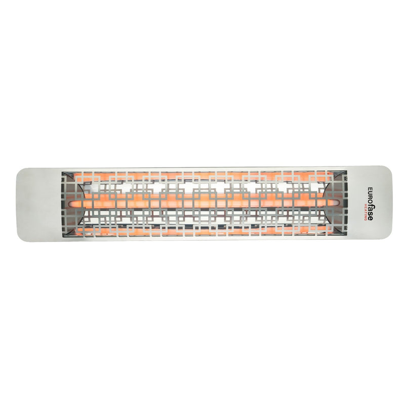 Eurofase EF20208S5 Single Element Heater, Stainless Steel