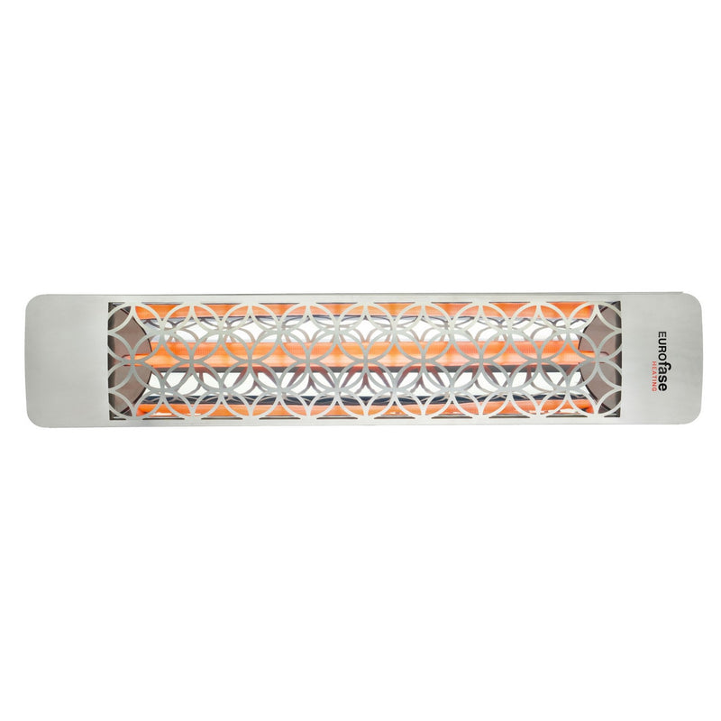 Eurofase EF25208S2 Single Element Heater, Stainless Steel