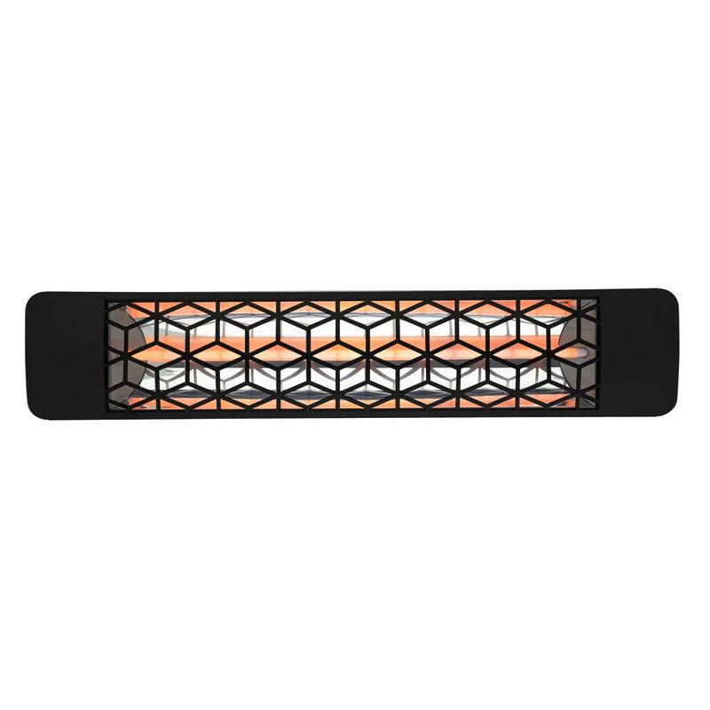 Eurofase EF25240B6 Single Element Heater, Black