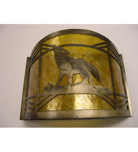 Meyda Tiffany 81054 One Light Wall Sconce, Antique Copper