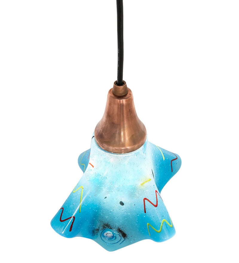 Meyda Tiffany 81326 One Light Mini Pendant, Vintage Copper