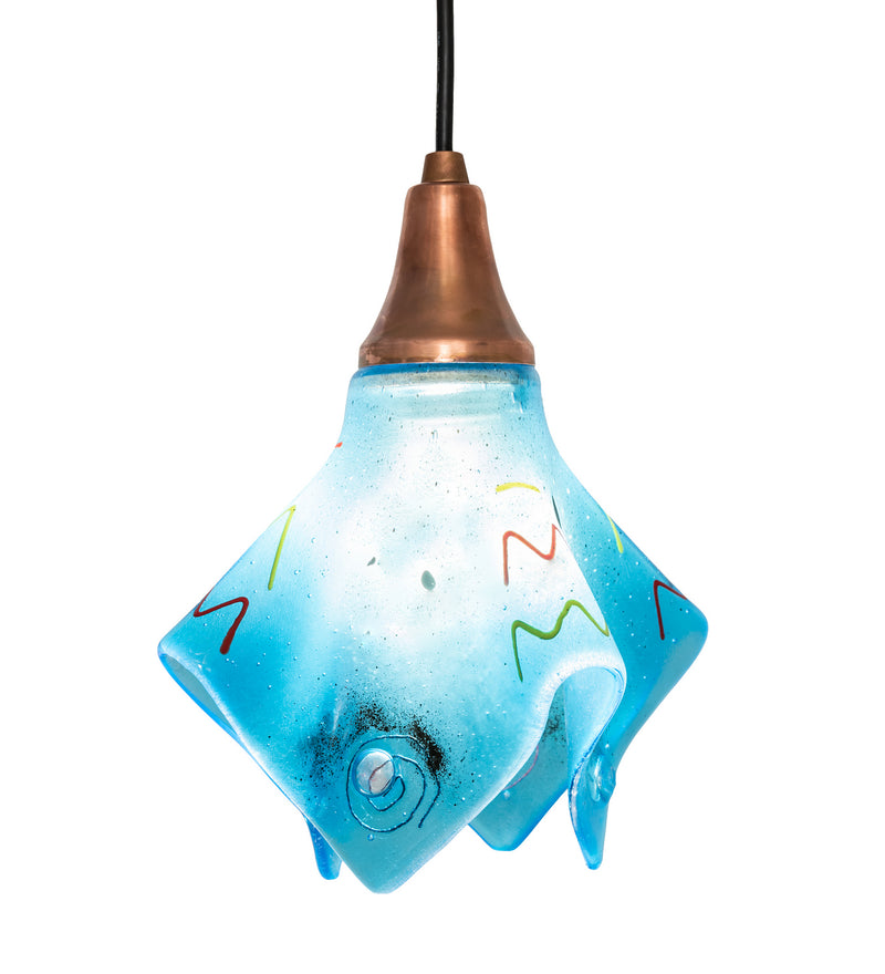 Meyda Tiffany 81326 One Light Mini Pendant, Vintage Copper