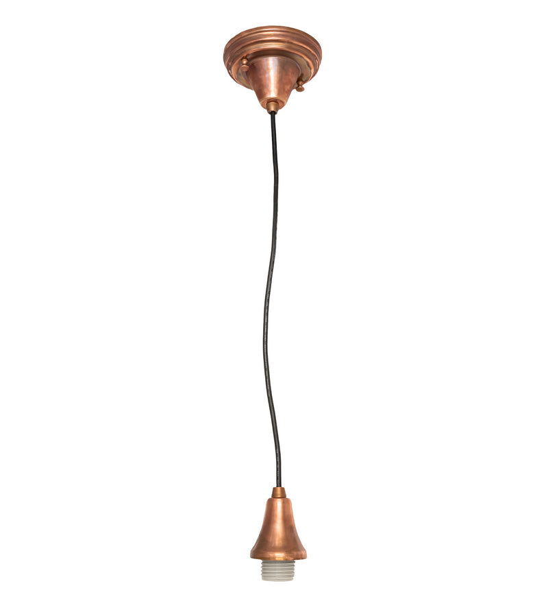Meyda Tiffany 81326 One Light Mini Pendant, Vintage Copper
