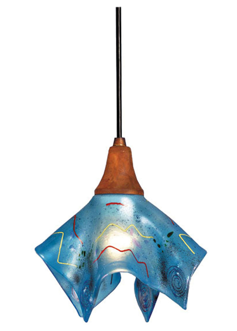 Meyda Tiffany 81326 One Light Mini Pendant, Vintage Copper