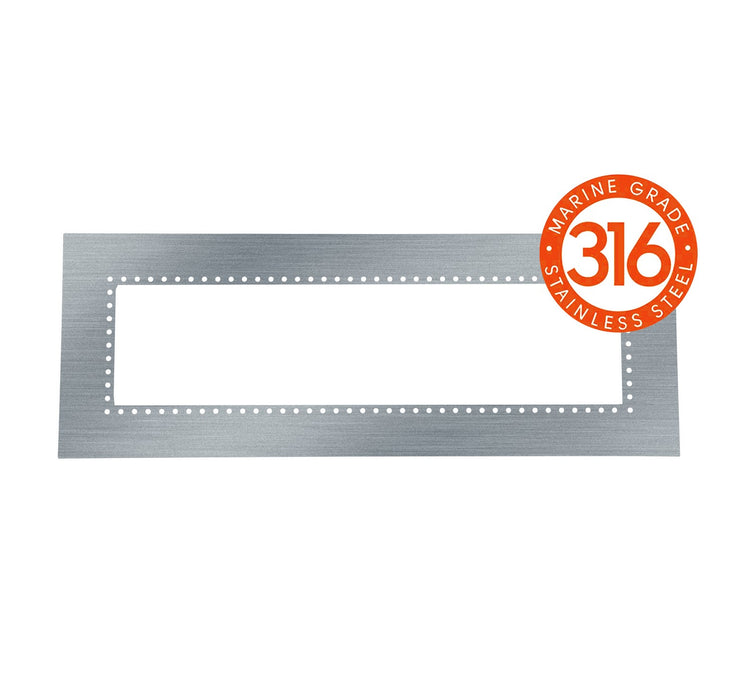Eurofase EF39FMPFSMG Flush Mount Kit For Patio Heaters, Stainless Steel