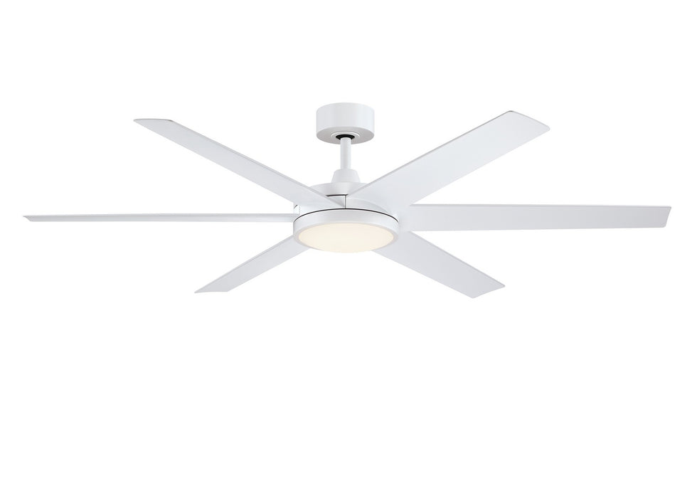 Fanimation FPD6605MW 64" Ceiling Fan, Matte White