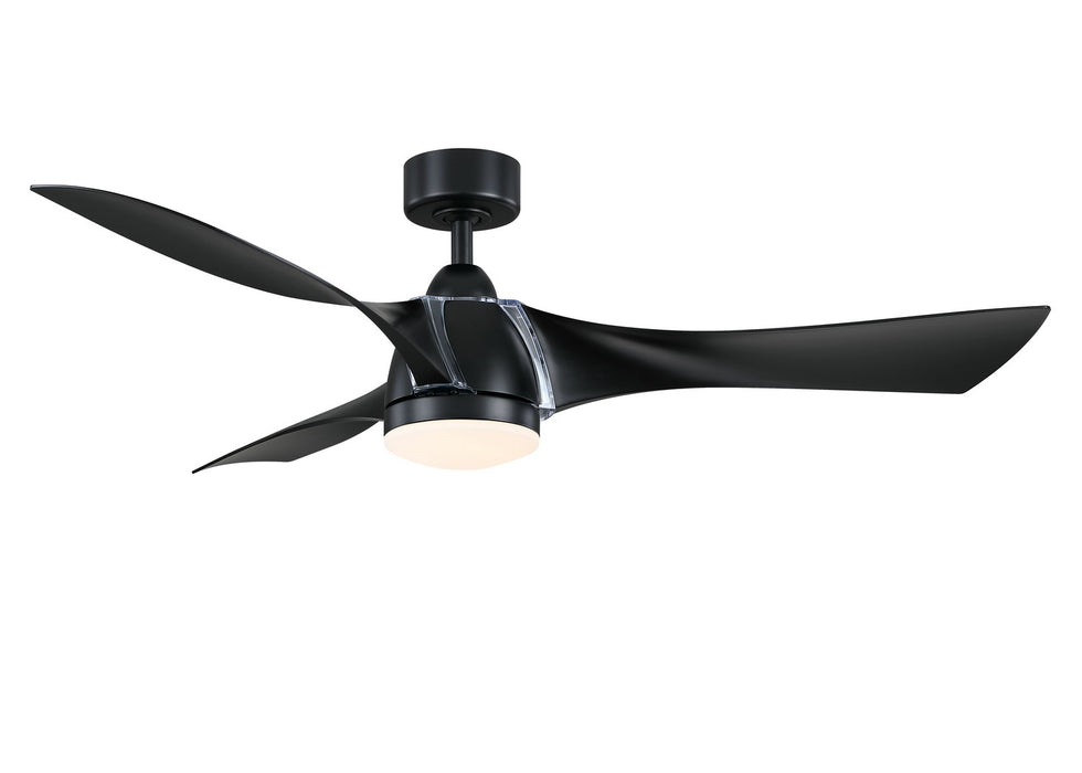 Fanimation FPD6858BL 56" Ceiling Fan, Black