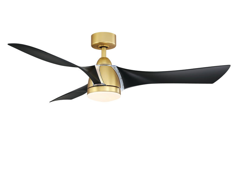 Fanimation FPD6858BSBL 56" Ceiling Fan, Brushed Satin Brass