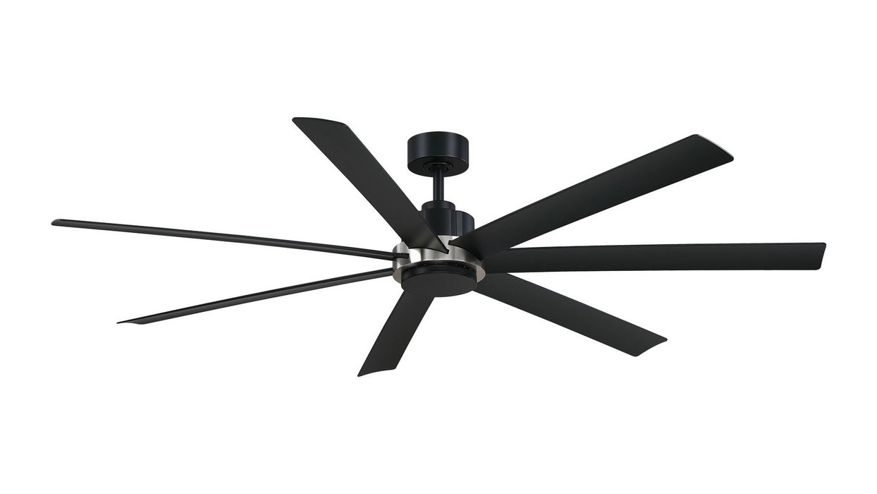 Fanimation FPD6872BLBN 72" Ceiling Fan, Black