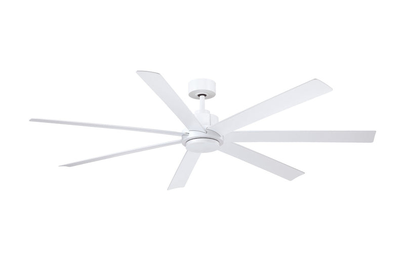 Fanimation FPD6872MWW 72" Ceiling Fan, Matte White