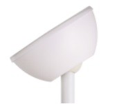 Eglo USA 235999-CD01A Canopy Sloped Ceiling, White Matt