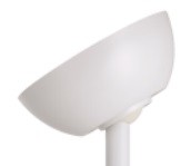 Eglo USA 235999-CI01A Canopy Sloped Ceiling, White Matt