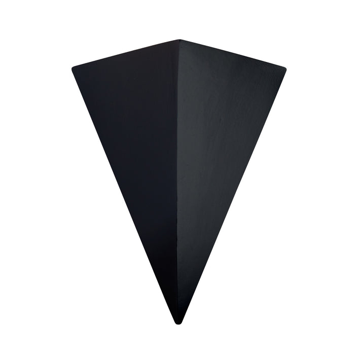 Justice Designs CER-1140-CRB Lantern, Carbon - Matte Black