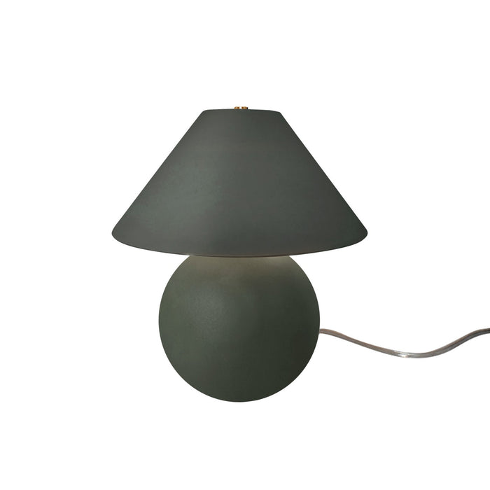 Justice Designs CER-2540-PWGN Two Light Portable, Pewter Green
