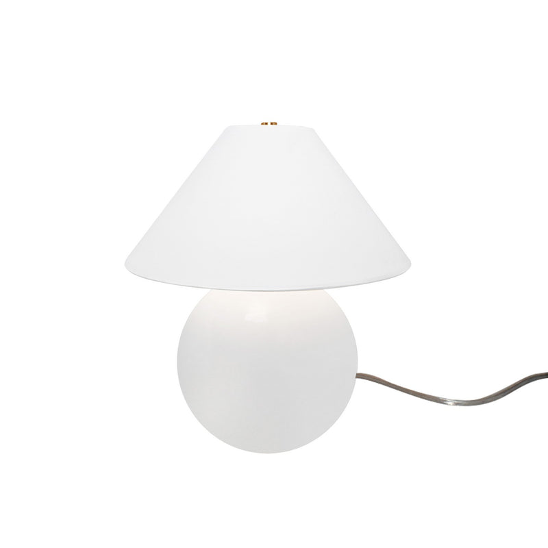 Justice Designs CER-2540-WTWT Two Light Portable, Gloss White (outside and inside of fixture)