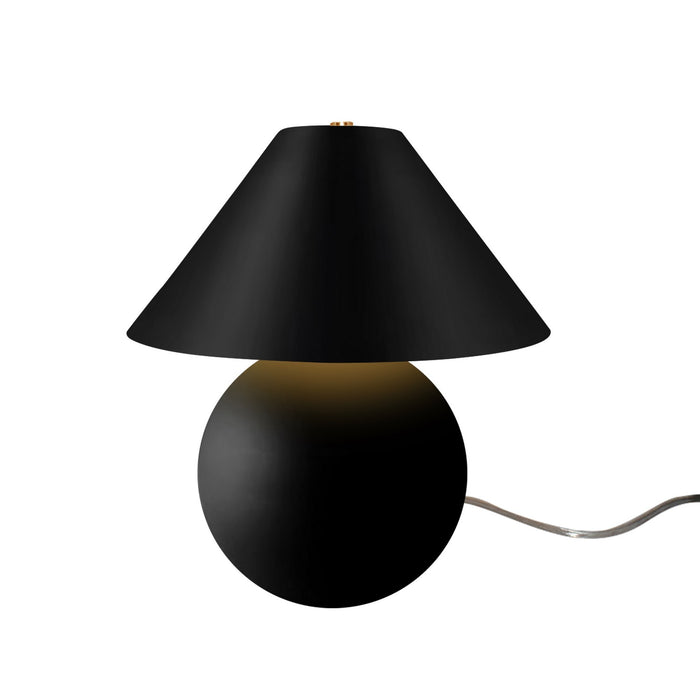 Justice Designs CER-2545-CBGD Two Light Portable, Carbon Matte Black w/ Champagne Gold