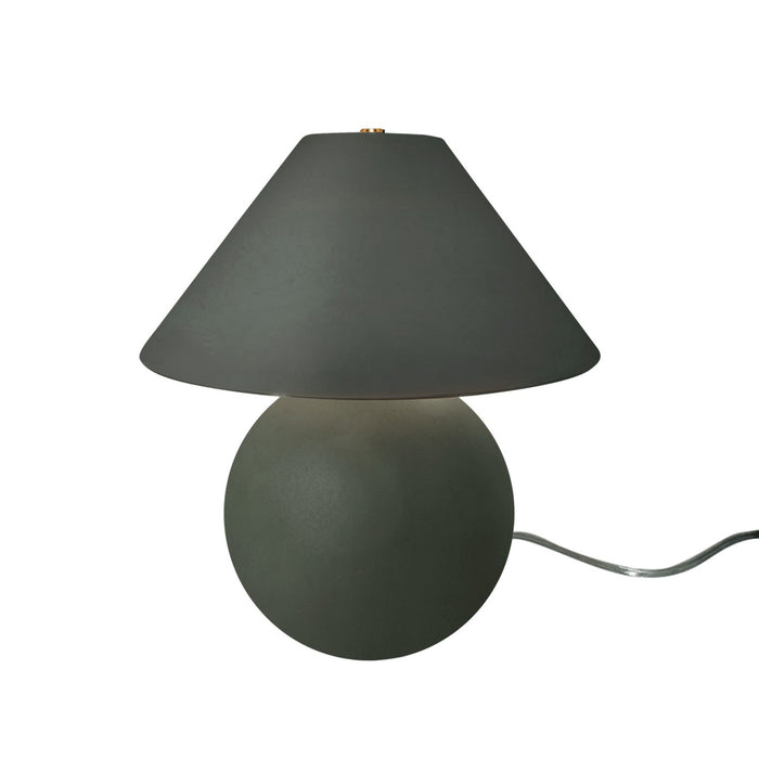 Justice Designs CER-2545-PWGN Two Light Portable, Pewter Green
