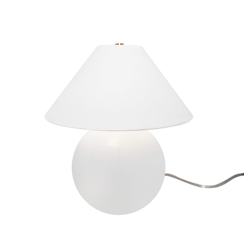 Justice Designs CER-2545-WTWT Two Light Portable, Gloss White (outside and inside of fixture)