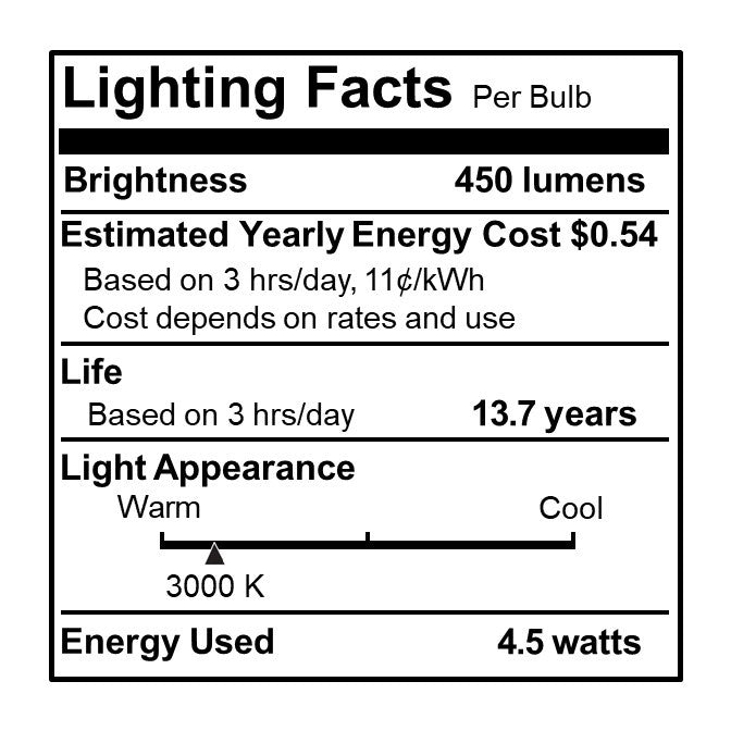 Bulbrite 776791 Light Bulb, Clear