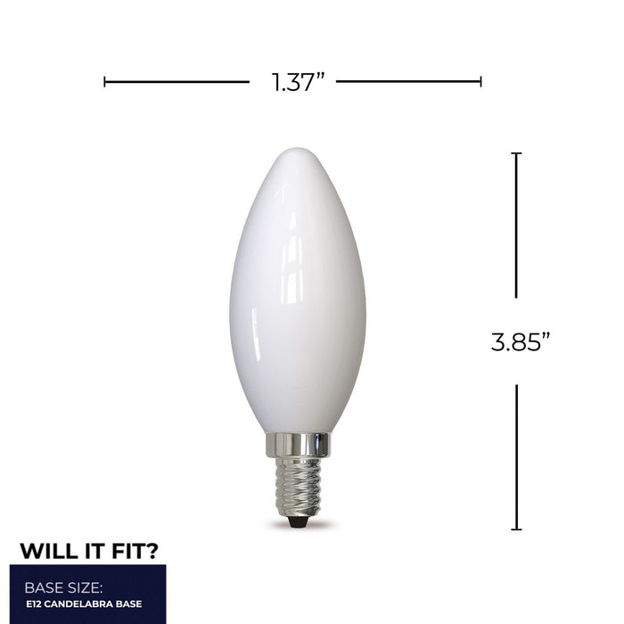 Bulbrite 776934 Light Bulb, Milky
