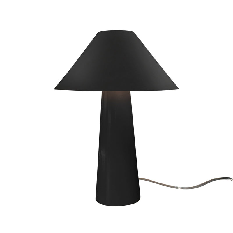 Justice Designs CER-2555-BKMT Two Light Portable, Gloss Black w/ Matte White