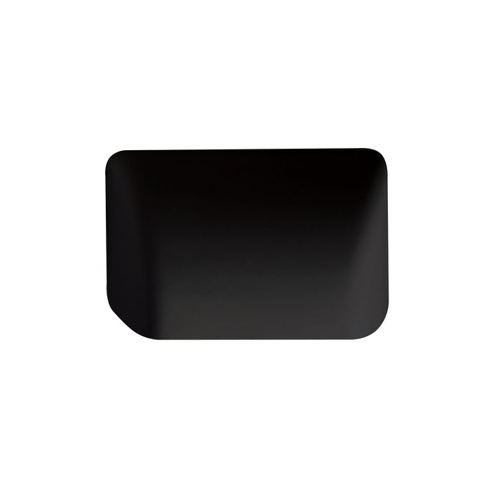 Justice Designs CER-2900W-CRB Lantern, Carbon - Matte Black