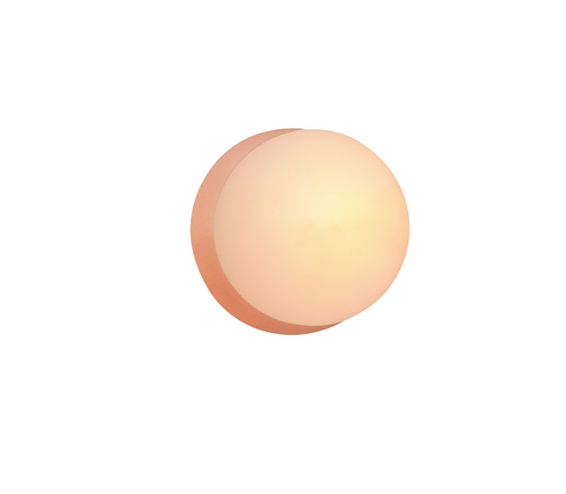 Justice Designs CER-3040-BSH LED Wall Sconce, Gloss Blush