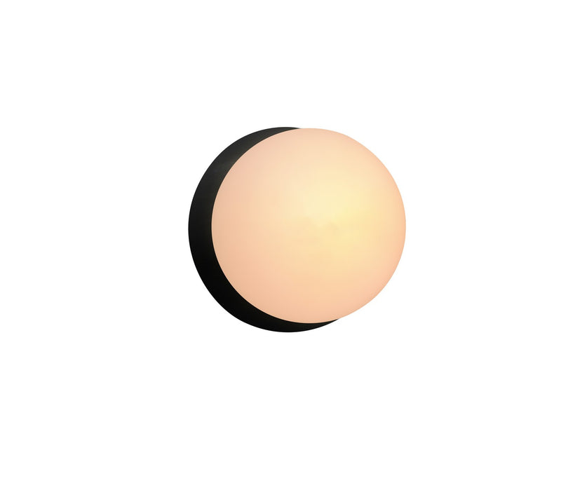 Justice Designs CER-3040-CRB LED Wall Sconce, Carbon - Matte Black