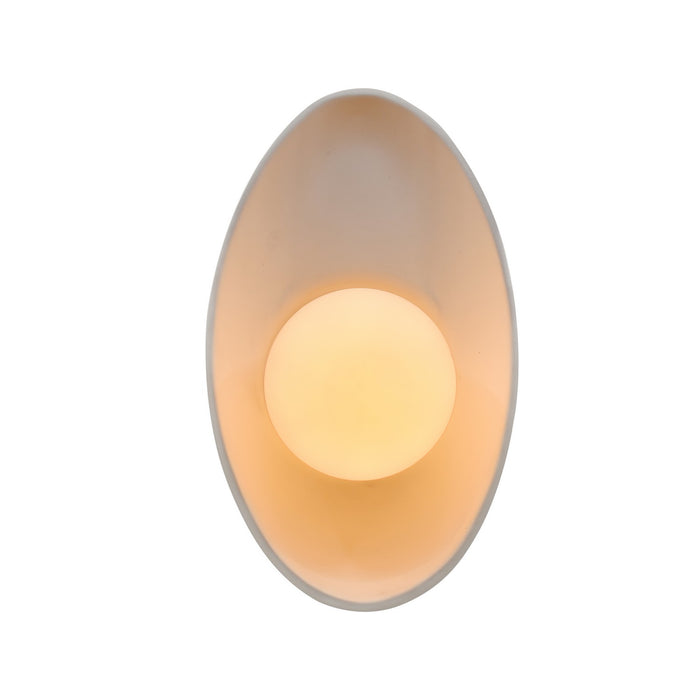 Justice Designs CER-3045-BIS LED Wall Sconce, Bisque