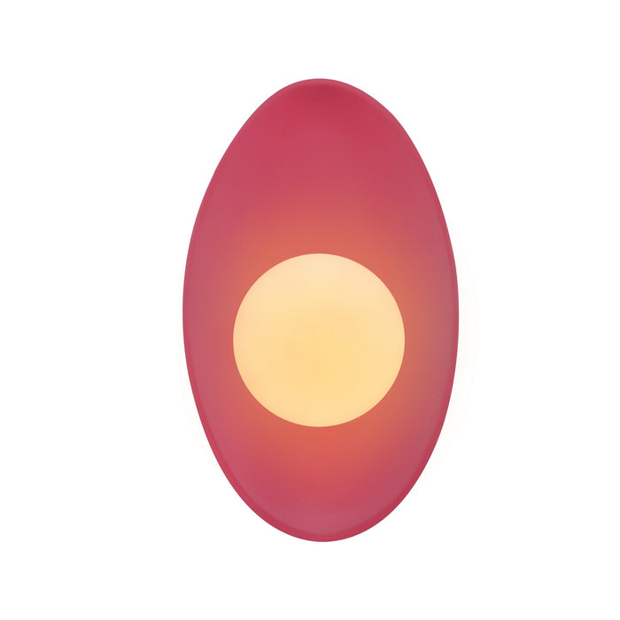 Justice Designs CER-3045-CRSE LED Wall Sconce, Cerise