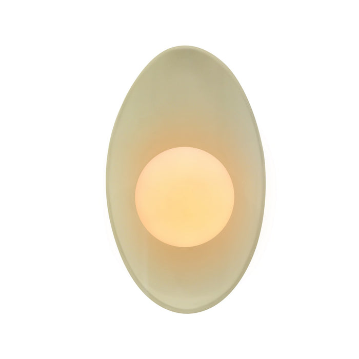 Justice Designs CER-3045-VAN LED Wall Sconce, Vanilla (Gloss)