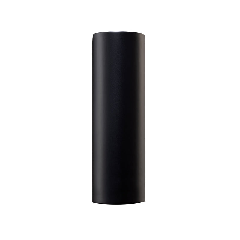 Justice Designs CER-5405-CRB Wall Sconce, Carbon - Matte Black