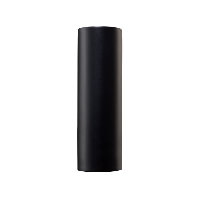 Justice Designs CER-5405-CRB Wall Sconce, Carbon - Matte Black