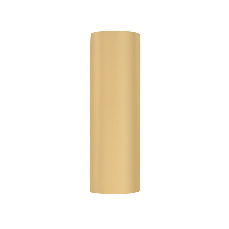 Justice Designs CER-5405W-MYLW LED Outdoor Wall Sconce, Muted Yellow