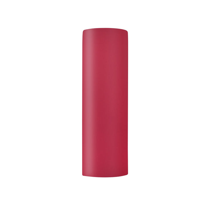 Justice Designs CER-5407-CRSE One Light Wall Sconce, Cerise