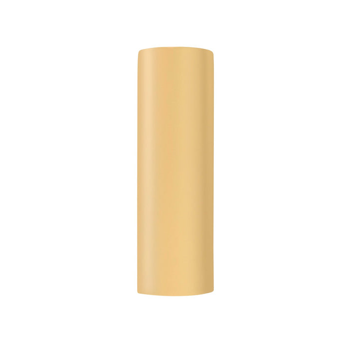 Justice Designs CER-5407-MYLW One Light Wall Sconce, Muted Yellow